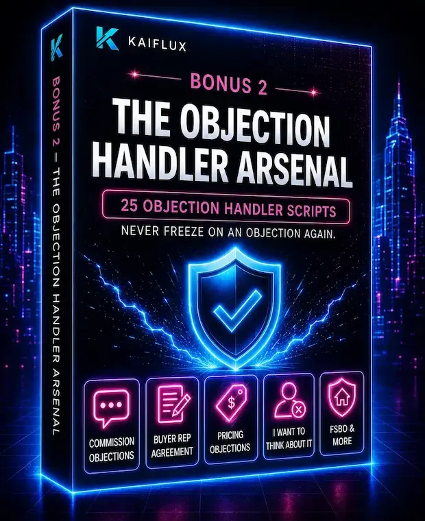 Bonus 2 - Objection Handler Arsenal mockup