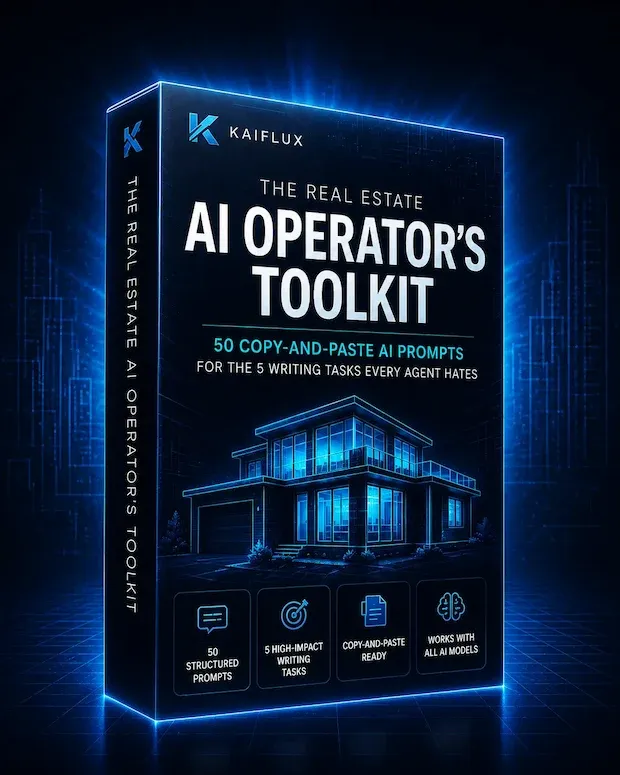 The Real Estate AI Operator's Toolkit product mockup